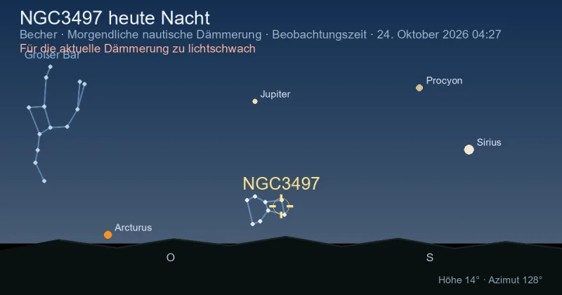 NGC3497 heute Nacht