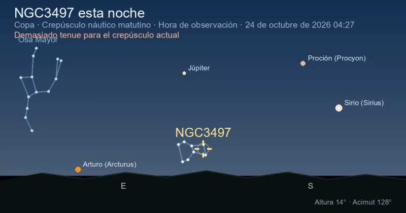 NGC3497 esta noche