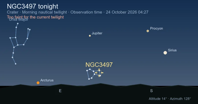 NGC3497 tonight