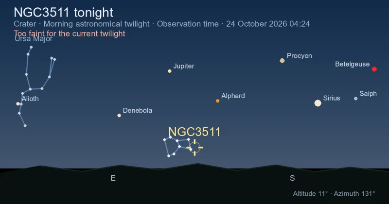 NGC3511 tonight