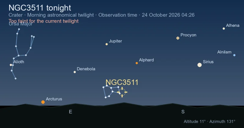 NGC3511 tonight