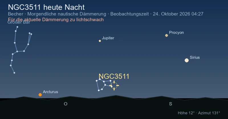 NGC3511 heute Nacht