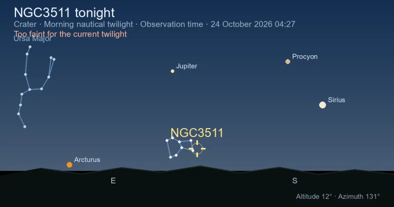 NGC3511 tonight