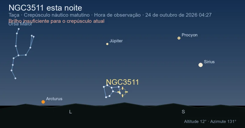 NGC3511 esta noite
