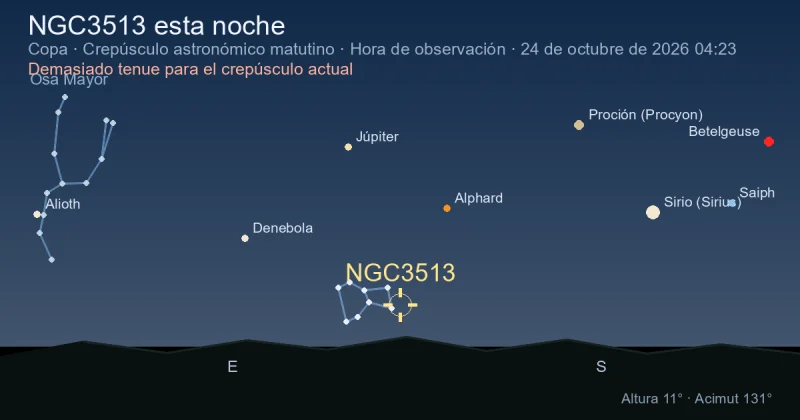 NGC3513 esta noche