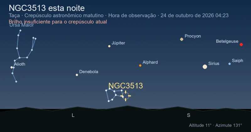 NGC3513 esta noite