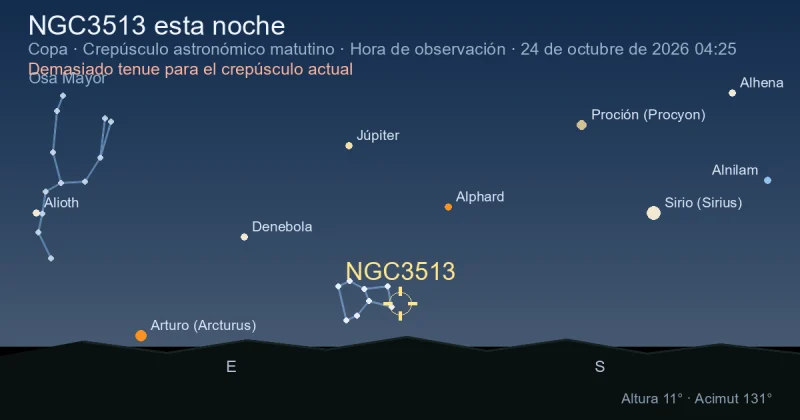 NGC3513 esta noche