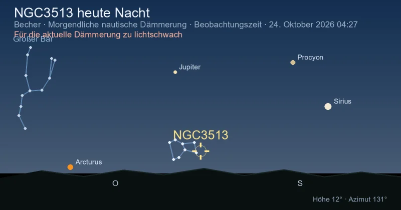 NGC3513 heute Nacht