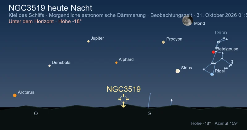 NGC3519 heute Nacht
