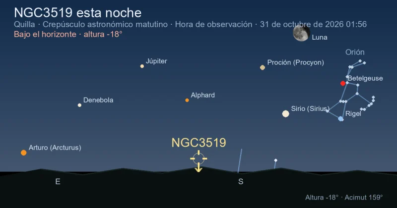 NGC3519 esta noche