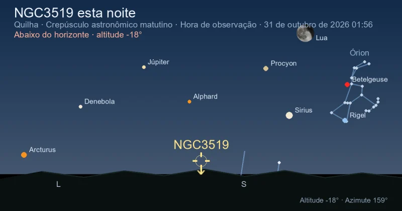 NGC3519 esta noite