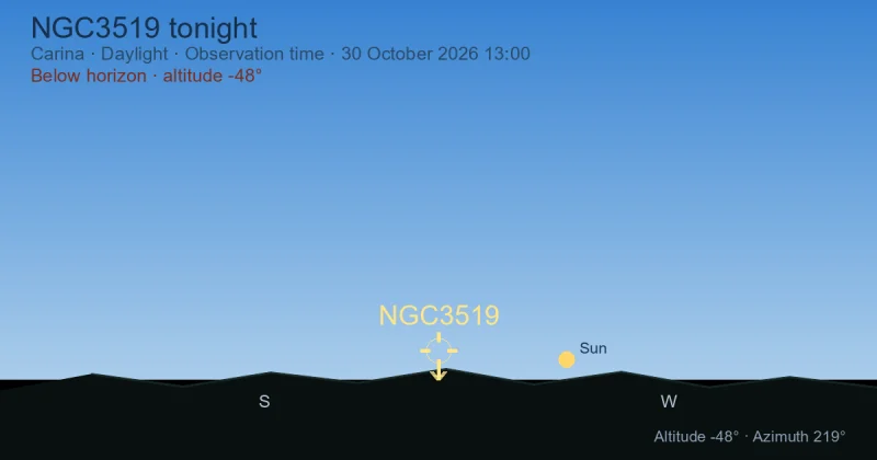NGC3519 tonight