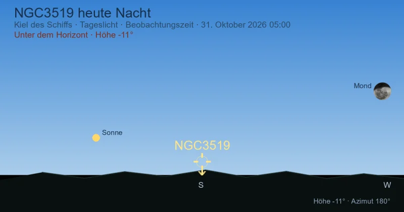 NGC3519 heute Nacht