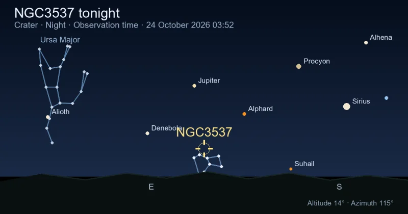 NGC3537 tonight