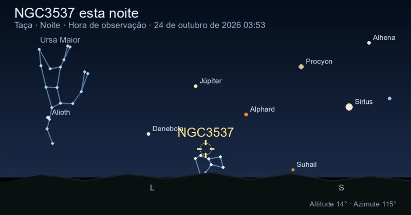 NGC3537 esta noite