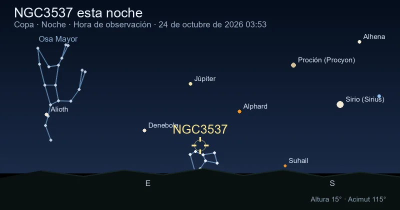 NGC3537 esta noche