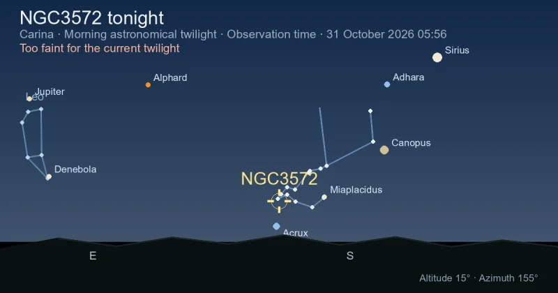 NGC3572 tonight