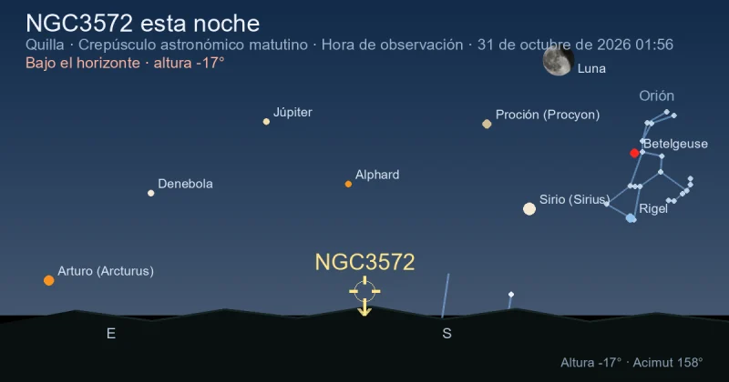 NGC3572 esta noche