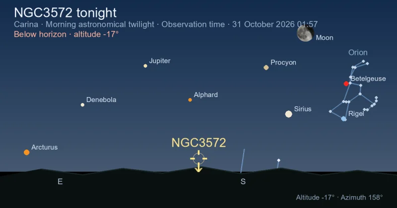 NGC3572 tonight