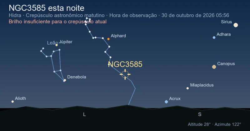 NGC3585 esta noite