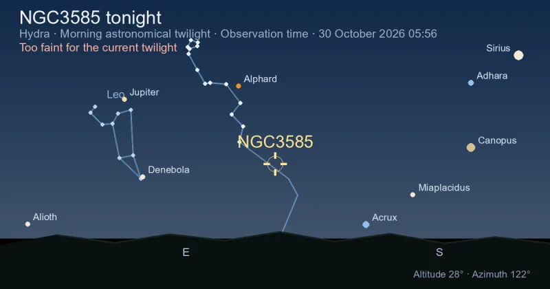 NGC3585 tonight