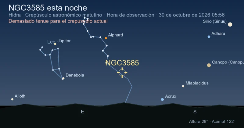 NGC3585 esta noche