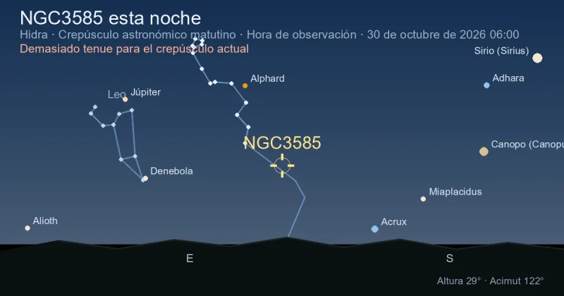 NGC3585 esta noche