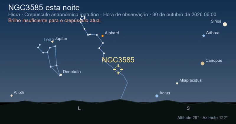 NGC3585 esta noite