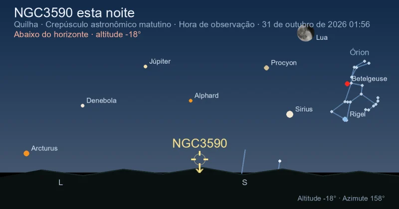 NGC3590 esta noite