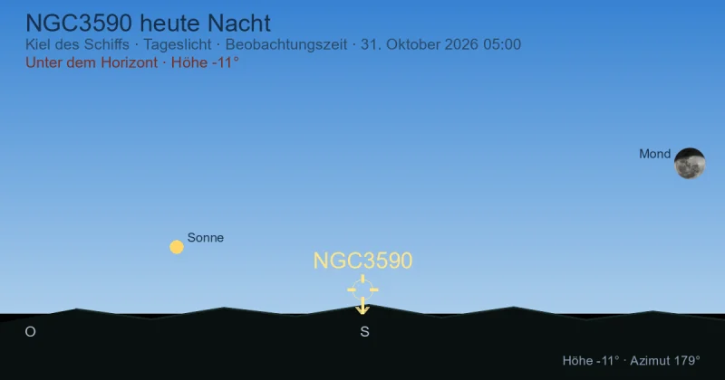 NGC3590 heute Nacht