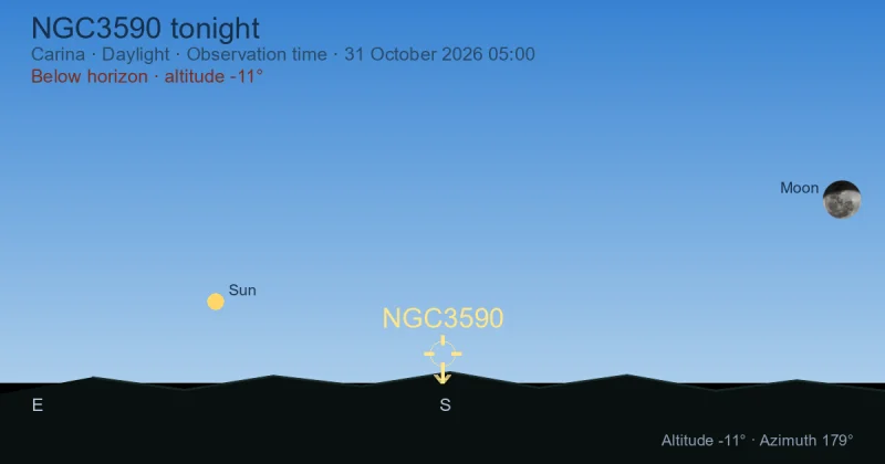 NGC3590 tonight
