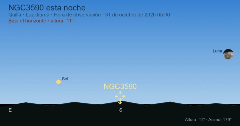 NGC3590 esta noche