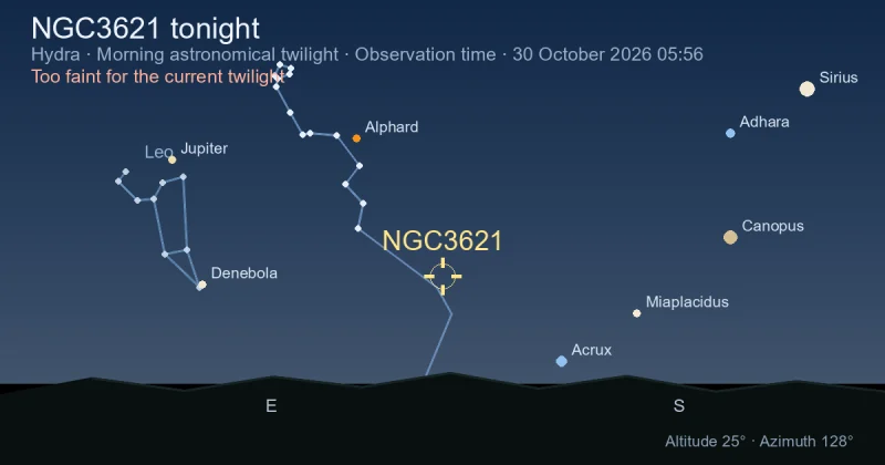 NGC3621 tonight