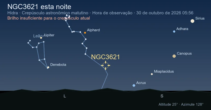 NGC3621 esta noite