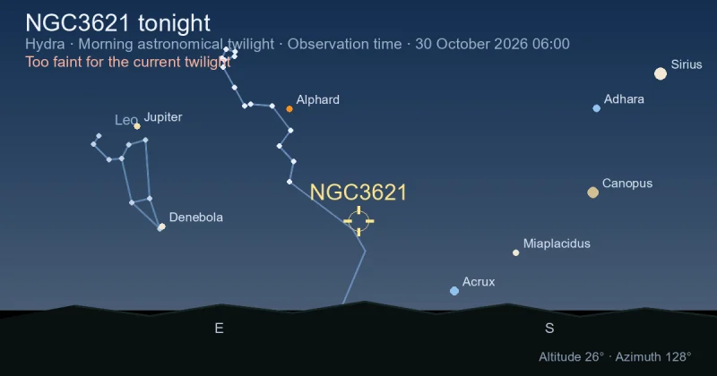 NGC3621 tonight