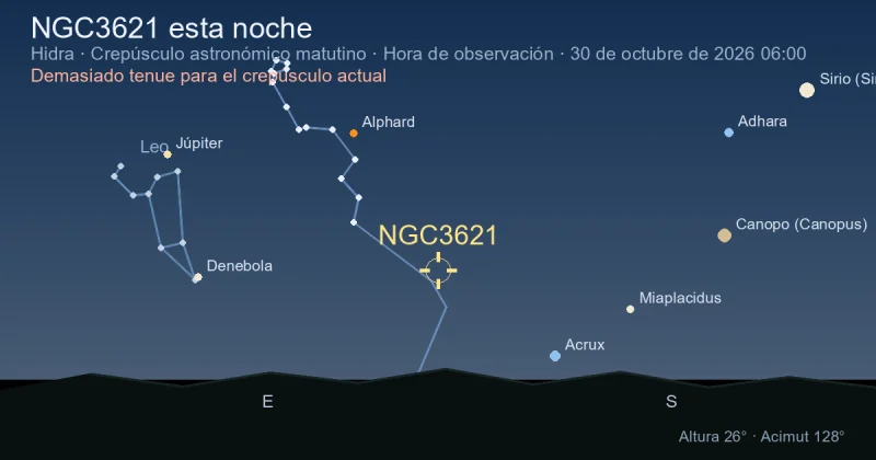 NGC3621 esta noche