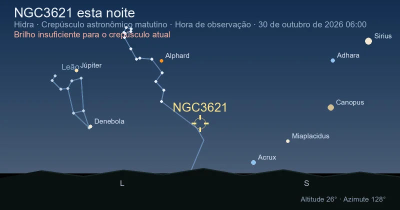 NGC3621 esta noite