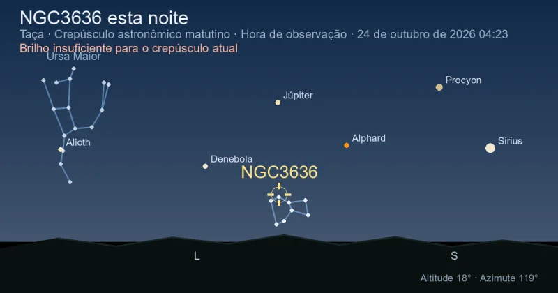 NGC3636 esta noite