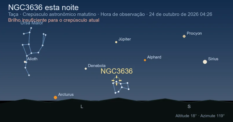 NGC3636 esta noite