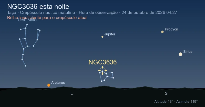 NGC3636 esta noite