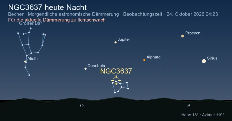 NGC3637 heute Nacht