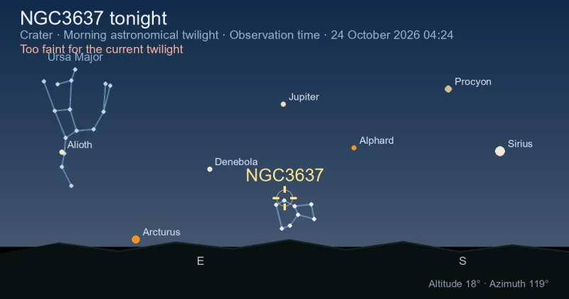 NGC3637 tonight