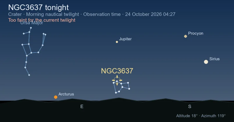NGC3637 tonight