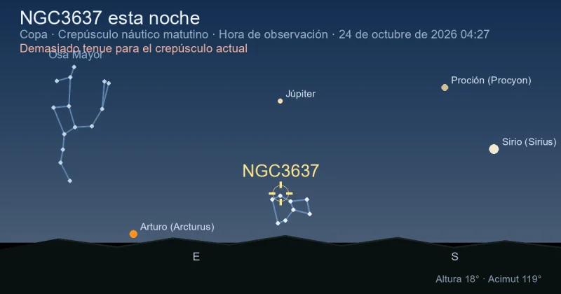 NGC3637 esta noche