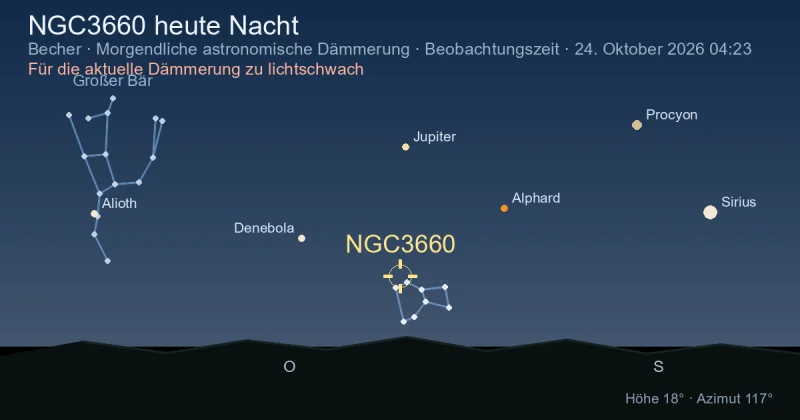 NGC3660 heute Nacht