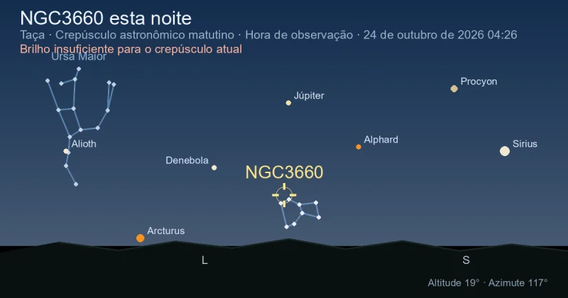 NGC3660 esta noite