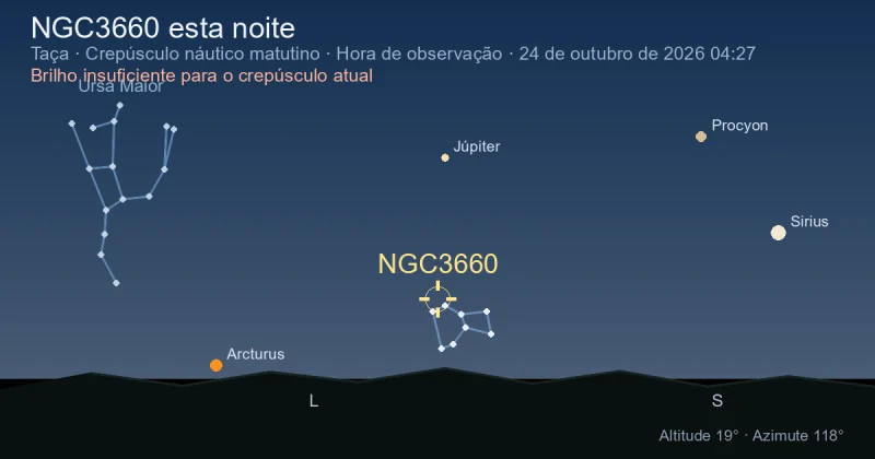 NGC3660 esta noite