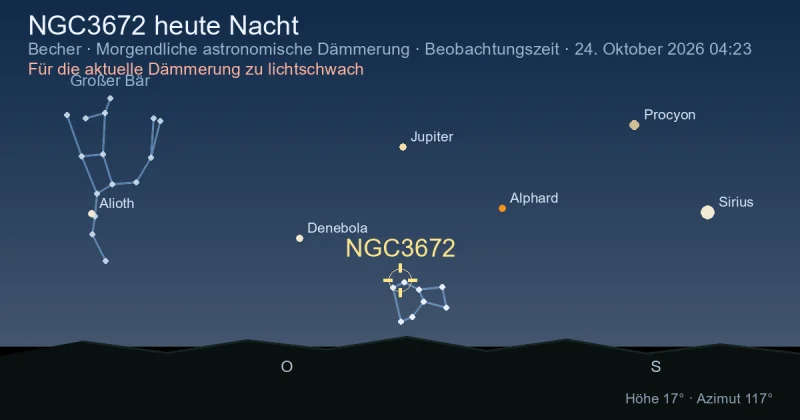 NGC3672 heute Nacht
