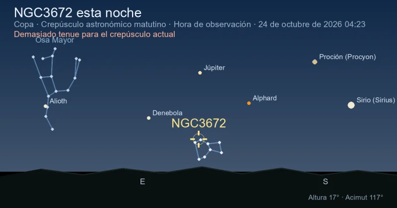 NGC3672 esta noche