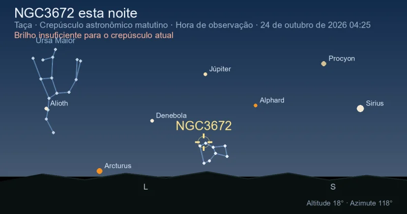 NGC3672 esta noite